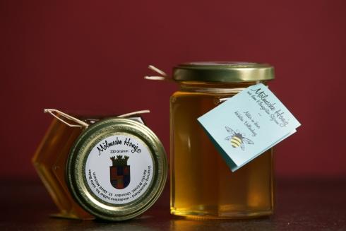 Mölmsche Honig aus Styrum: flüssig. Foto: Niels Gründel